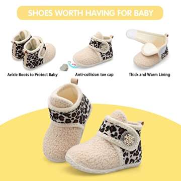 Comfortable Baby Winter Booties for First Walkers