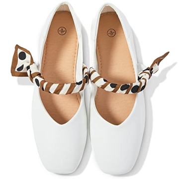 Women's Dressy Ballet Flats with Straps - Comfortable & Elegant