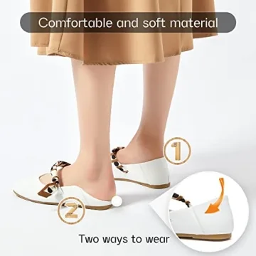 Women's Dressy Ballet Flats with Straps - Comfortable & Elegant