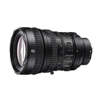 Sony 28-135mm FE PZ F4 G OSS Full-frame Lens for Creative Filmmakers