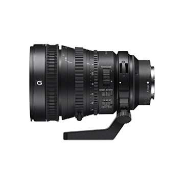 Sony 28-135mm FE PZ F4 G OSS Lens for Cinematic Filmmaking