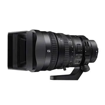 Sony 28-135mm FE PZ F4 G OSS Lens for Cinematic Filmmaking