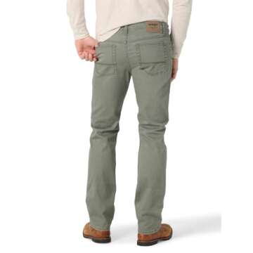 Wrangler Authentics Men's Slim Fit Straight Leg Jean, Spruce, 30W x 30W