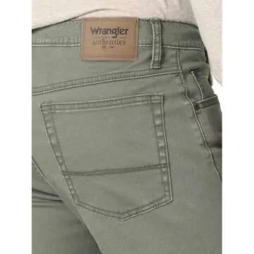 Wrangler Authentics Men's Slim Fit Straight Leg Jean, Spruce, 30W x 30W