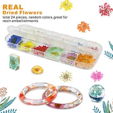 Resin Making Supplies Kit for DIY Crafting Enthusiasts