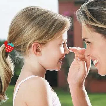 Strawberry Hair Ties for Baby Girls Toddler - 10Pcs Strawberry Red Hair Elastics No Damage Soft Rubber Hair Bands Hair Ropes Ponytail Holders Cute Strawberry Hair Accessories for Girls Teens Gifts