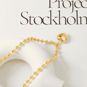 Trendy PEARLADA Y2K Heart Pendant Necklace - Stylish and Versatile