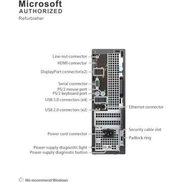 Dell Precision 3420 SFF Desktop PC, Core i5, 16GB RAM, 512GB SSD, 4K