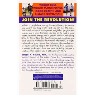 Dr. Atkins' New Diet Revolution for Effective Weight Loss