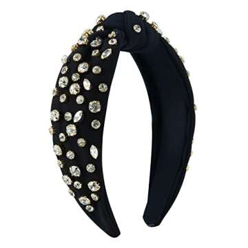 FEDANS Women Knotted Jeweled Headband for Stylish Hair