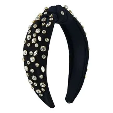 FEDANS Women Knotted Jeweled Headband for Stylish Hair