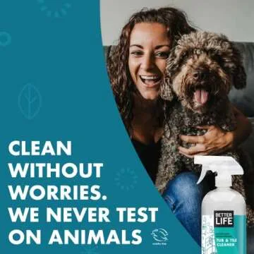 BETTER LIFE Tea Tree Bathroom Cleaner - Eco-Friendly Option