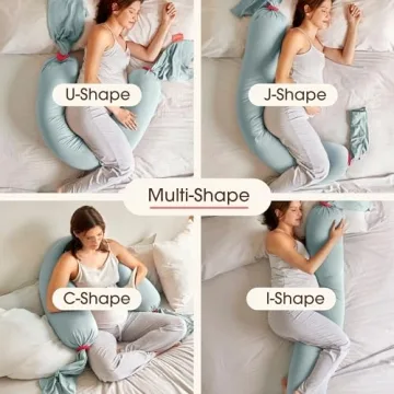 bbhugme Adjustable Pregnancy Pillow with Custom Support