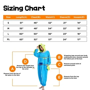 Ressber Alien Onesie Pajamas for Adults