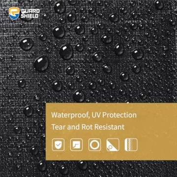 GUARD SHIELD Heavy Duty Tarp Waterproof Outdoor 16x20