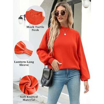 Stylish Oversized Fall Sweater for Women 2024