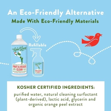 Rebel Green Fruit & Veggie Wash - Natural Produce Cleaner