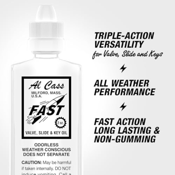 Al Cass 2740 Fast Valve Oil - The Best Choice for Your Brass Instrument