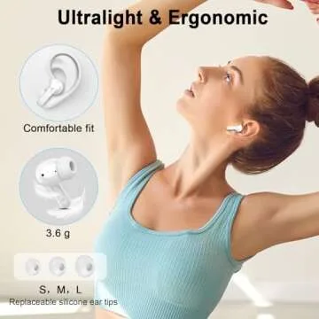 Rinsmola G21Pro Wireless Earbuds with 40H Playtime