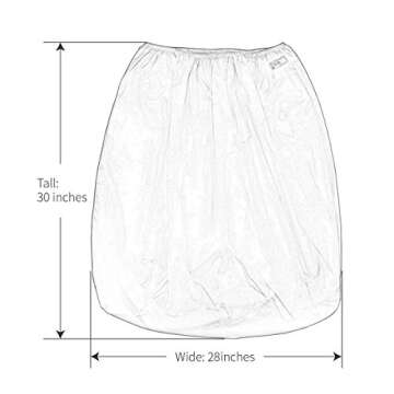 ALVABABY Reusable Diaper Pail Liner for Cloth Diapers