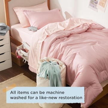 Bedsure 14-Piece Dorm Bedding Set - Perfect for College Life