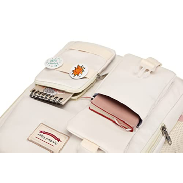 Spotted Tiger School Backpack Set for Girls Cute Durable