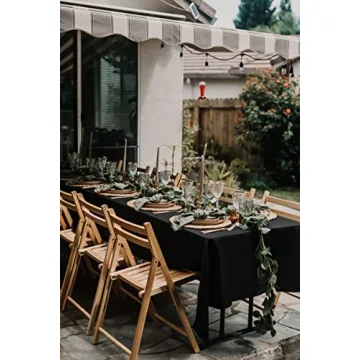 10 Premium Black Tablecloths for Any Occasion - Elegant & Durable