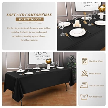 10 Premium Black Tablecloths for Any Occasion - Elegant & Durable