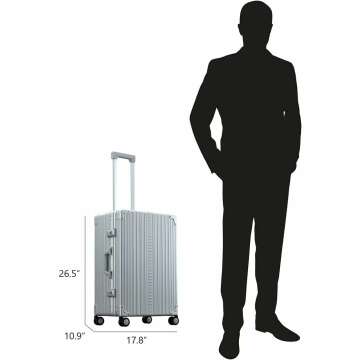 Aleon 26" Hardside Checked Luggage - Travel Smart