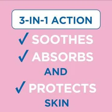 Caldesene Medicated Protecting Body Powder with Zinc Oxide and Cornstarch, Talc Free, 5 Oz