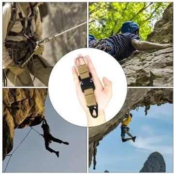 Durable Tactical Key Chains for Men with Quick Release