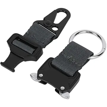 Durable Tactical Key Chains for Men with Quick Release