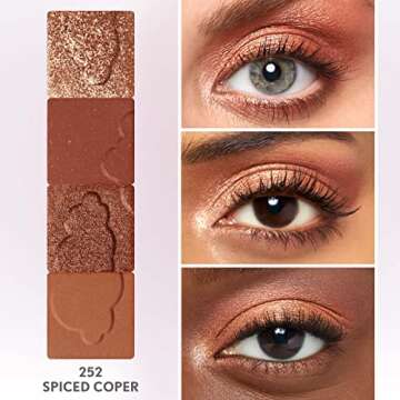 Vibrant Clean Vegan Spiced Copper Eyeshadow for All Skin Types