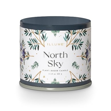 ILLUME Vanity Tin Candle, North Sky, Eco-Friendly Aromatic Delight