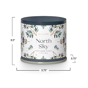 ILLUME North Sky Candle - Eco-Friendly Aromatic Experience