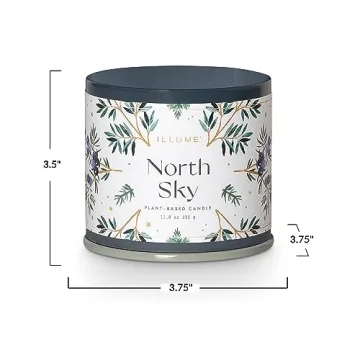 ILLUME North Sky Candle - Eco-Friendly Aromatic Experience