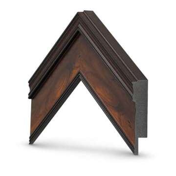 Deco TV Frames Burlwood: Art for Samsung The Frame TV