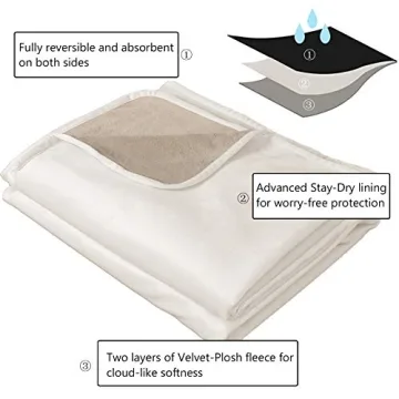 Ameritex Waterproof Pet Blanket for Sofa and Bed