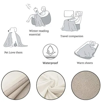 Ameritex Waterproof Pet Blanket for Sofa and Bed