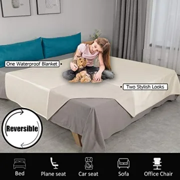 Ameritex Waterproof Pet Blanket for Sofa and Bed