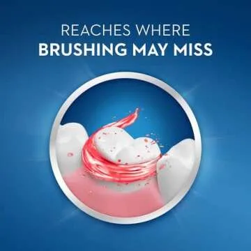 Crest Kids Anti Cavity Fluoride Mouthwash Strawberry Rush 500 mL