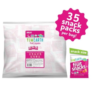 YumEarth Organic Fruit Snacks Ideal for All Ages