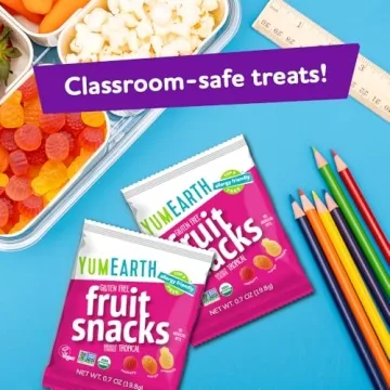 YumEarth Organic Fruit Snacks Ideal for All Ages
