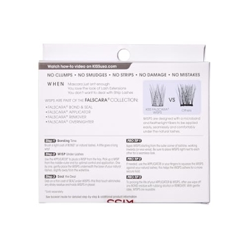 KISS Falscara Easy DIY Eyelash Extension Wisps