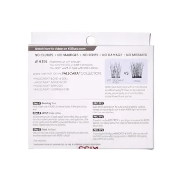 KISS Falscara Easy DIY Eyelash Extension Wisps