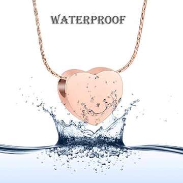 constantlife Heart-Shaped Cremation Jewelry Keepsake