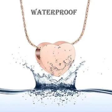 constantlife Heart-Shaped Cremation Jewelry Keepsake