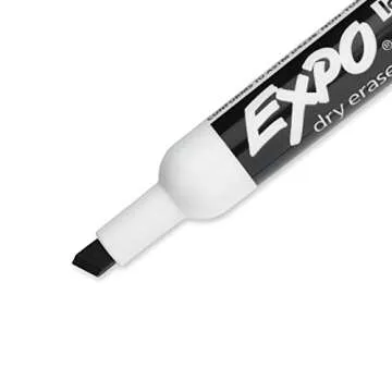 Expo Low Odor Dry Erase Markers, Chisel Tip, 4 Count