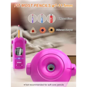 AFMAT Electric Pencil Sharpener for Colored Pencils