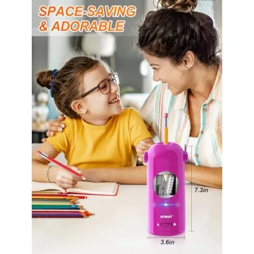 AFMAT Electric Pencil Sharpener for Colored Pencils